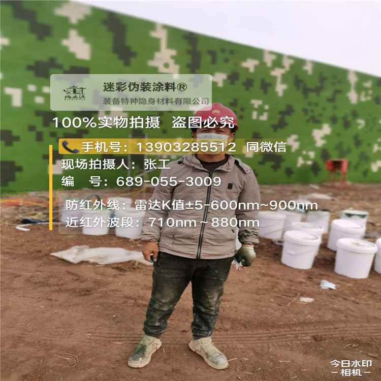百色​包括外墙、护坡、水泥地面建筑物的迷彩喷涂